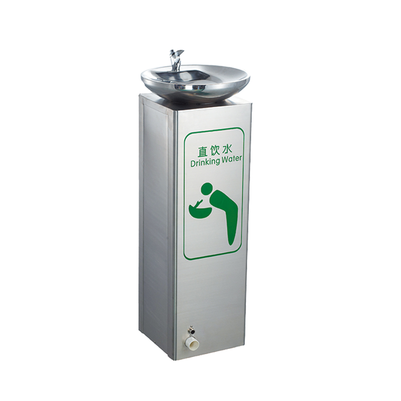方柱单盆饮水机工厂直销户外饮水机